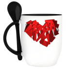 Кружка с ложкой