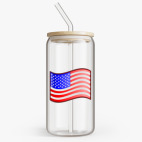 Банка с бамбуковой крышкой