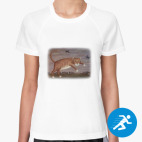 Женская спортивная футболка