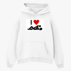 Толстовка худи оверсайз