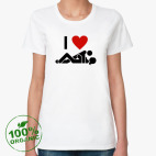 Женская футболка органик