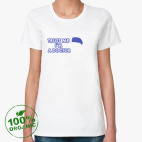 Женская футболка органик