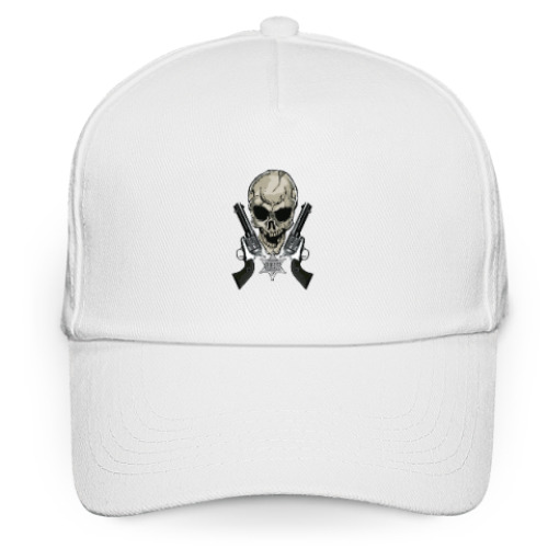 Кепка бейсболка с принтом шериф