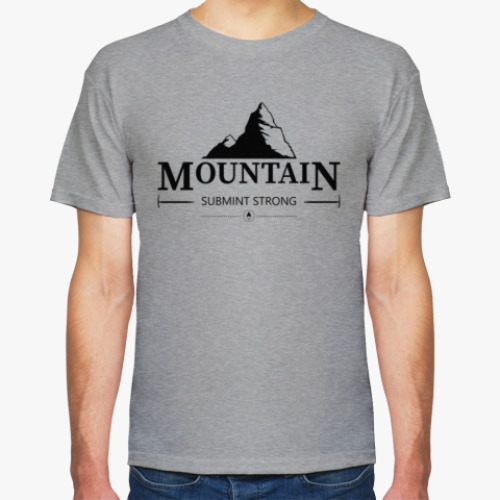Футболка Горы. Знак.(Mountain)