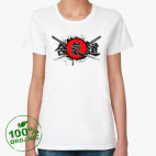 Женская футболка органик