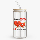 Банка с бамбуковой крышкой