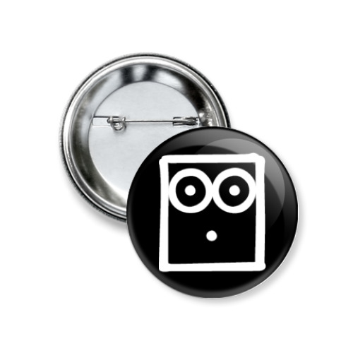 Значок 37мм с принтом  SmileMe