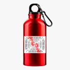 Металлическая бутылка 400 мл UV-DTF