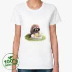 Женская футболка органик