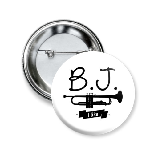 Значок 50мм с принтом 'Bars I like'