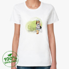 Женская футболка органик