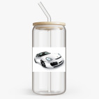 Банка с бамбуковой крышкой