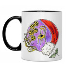 Кружка двухцветная