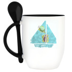 Кружка с ложкой