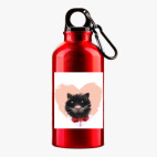 Металлическая бутылка 400 мл UV-DTF