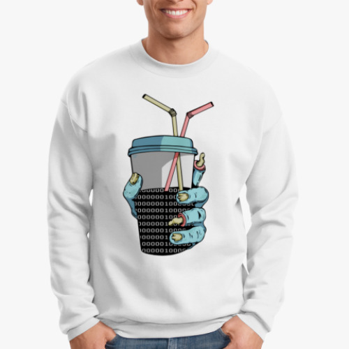 Свитшот Двоичный коктейль