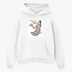 Толстовка худи оверсайз