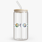 Банка с бамбуковой крышкой