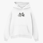 Толстовка худи оверсайз