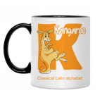 Кружка двухцветная