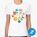 Женская спортивная футболка