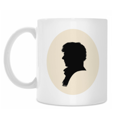 Кружка с принтом Sherlock