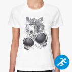 Женская спортивная футболка