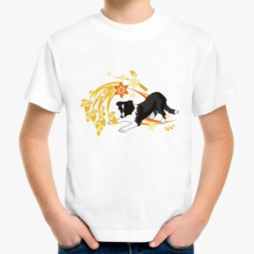 Детская футболка Озорной щенок
