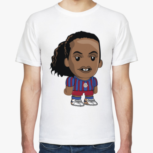 Футболка с принтом Роналдиньо