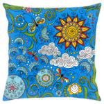 Узор с одуванчиками