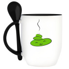 Кружка с ложкой