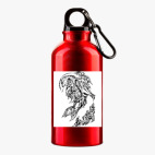 Металлическая бутылка 400 мл UV-DTF