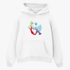 Толстовка худи оверсайз