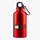 Металлическая бутылка 400 мл UV-DTF