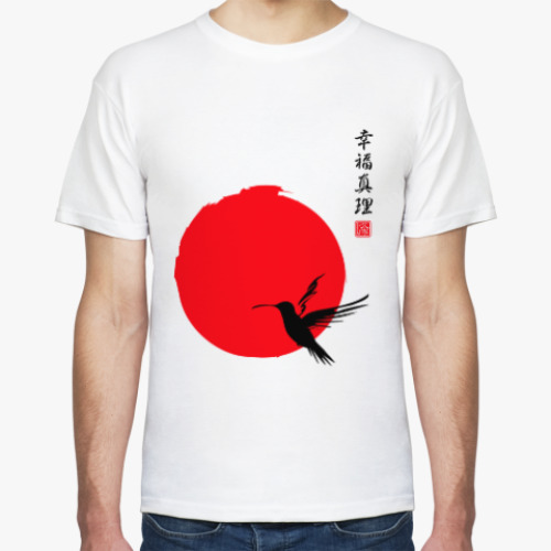 Футболка с принтом Нихон