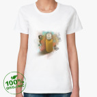 Женская футболка органик