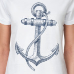 Море винтаж якорь