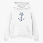 Толстовка худи оверсайз