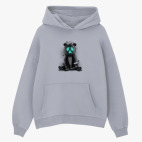 Толстовка худи оверсайз