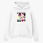 Толстовка худи оверсайз