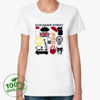 Женская футболка органик