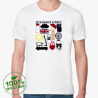 Мужская футболка органик