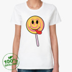 Женская футболка органик