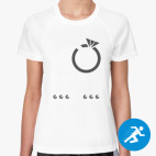 Женская спортивная футболка