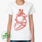 Женская футболка органик