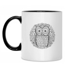 Кружка двухцветная