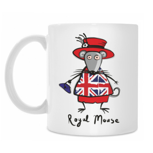 Кружка с принтом 'Мышь'