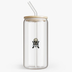 Банка с бамбуковой крышкой