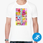 Мужская спортивная футболка