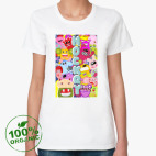 Женская футболка органик